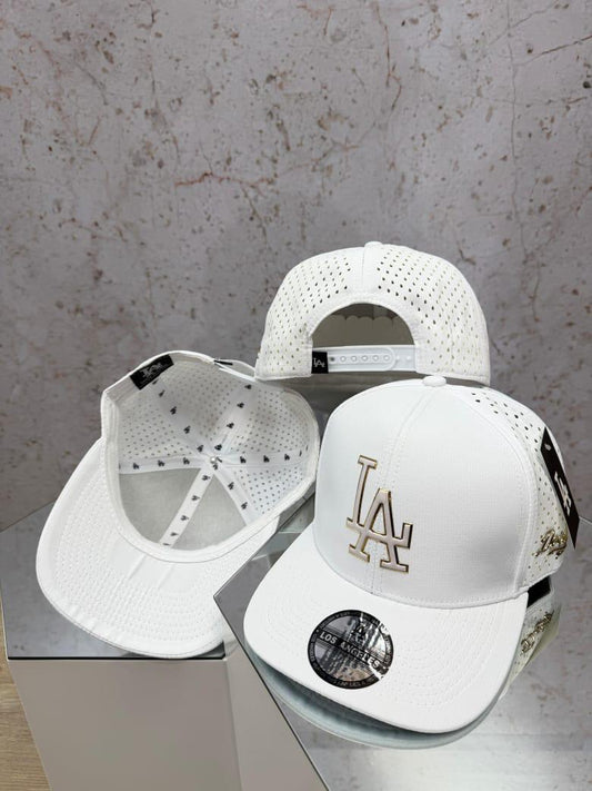 GORRA LA WHITE PLANA