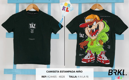 CAMISA TAZ POP