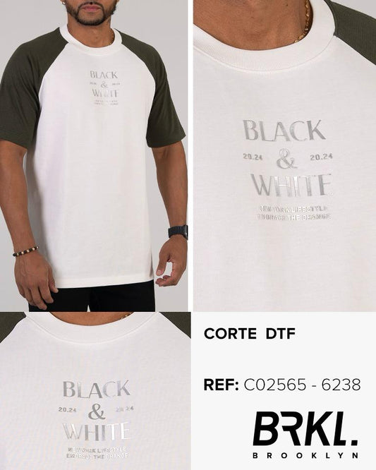 CAMISA BLACK WHITE