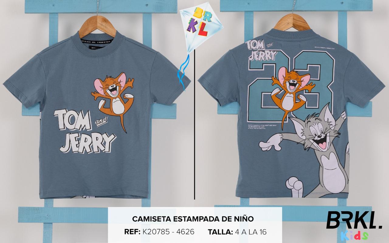CAMISA TOM Y JERRY