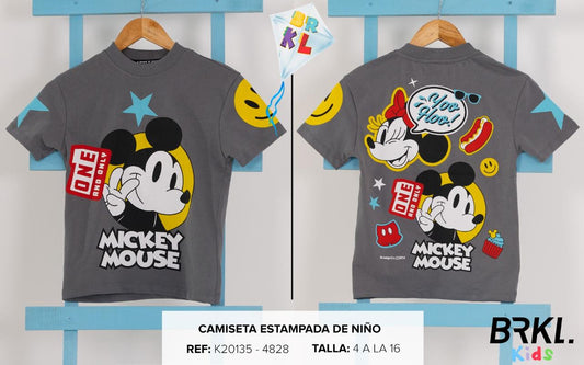 CAMISA MICKEY AN MINNIE
