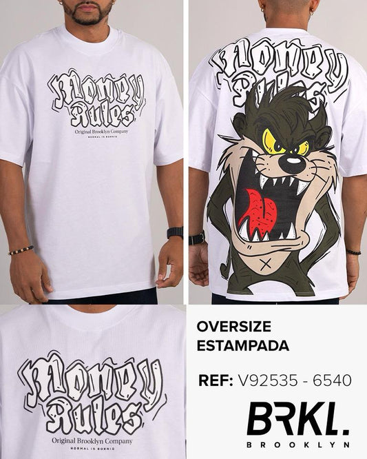 CAMISA TAZ MONEY CRAZY
