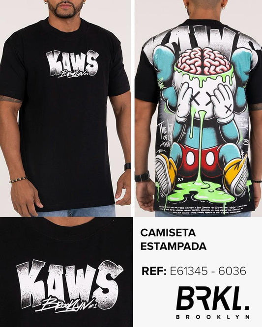 CAMISA KAWS VOMITANDO