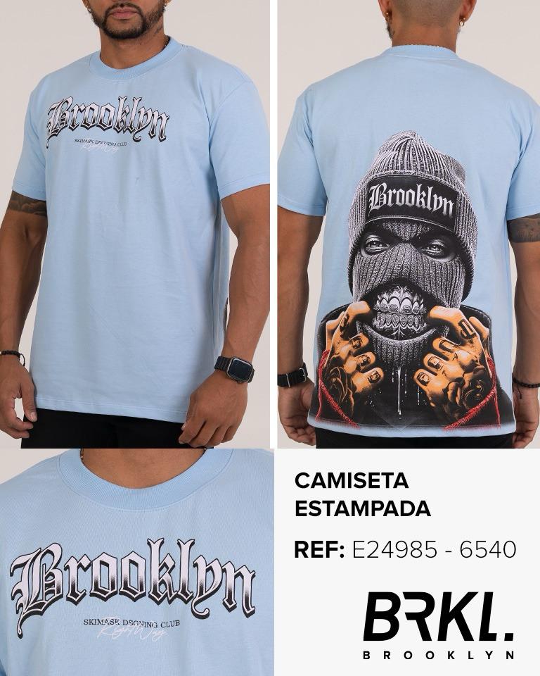 CAMISA ENMASCARADO CELESTE
