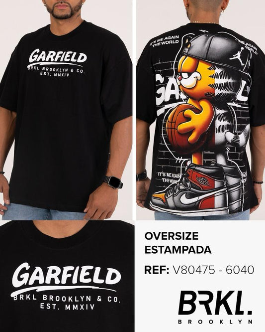CAMISA GARFIELD BASKET