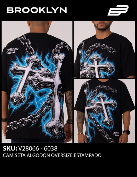 CAMISA CRUCES BLUE