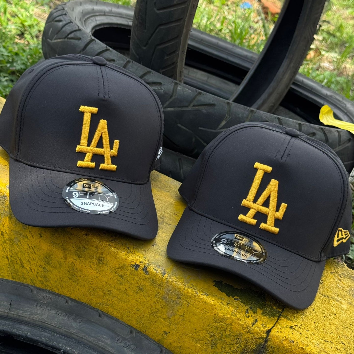 GORRA LA BLACK AND YELLOW