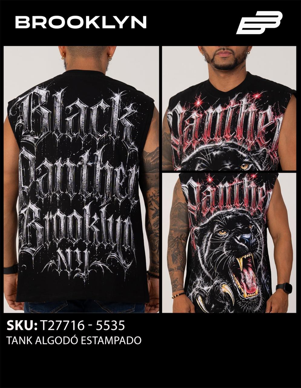CAMISA PANTHER BLACK