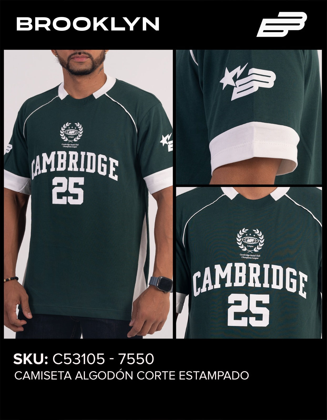 CAMISA CAMBRIDGE 25