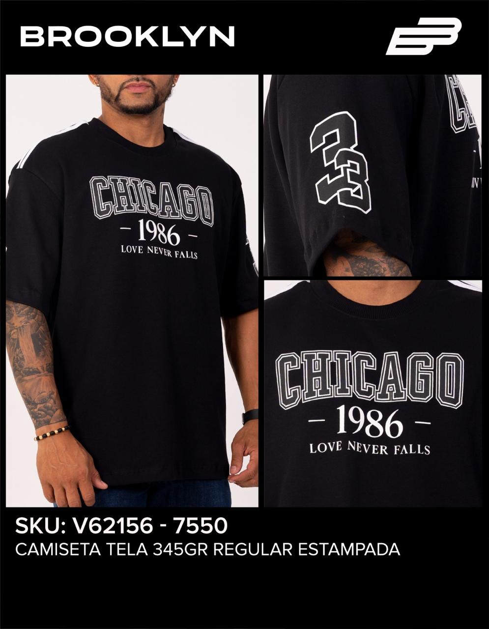CAMISA CHICAGO 1986