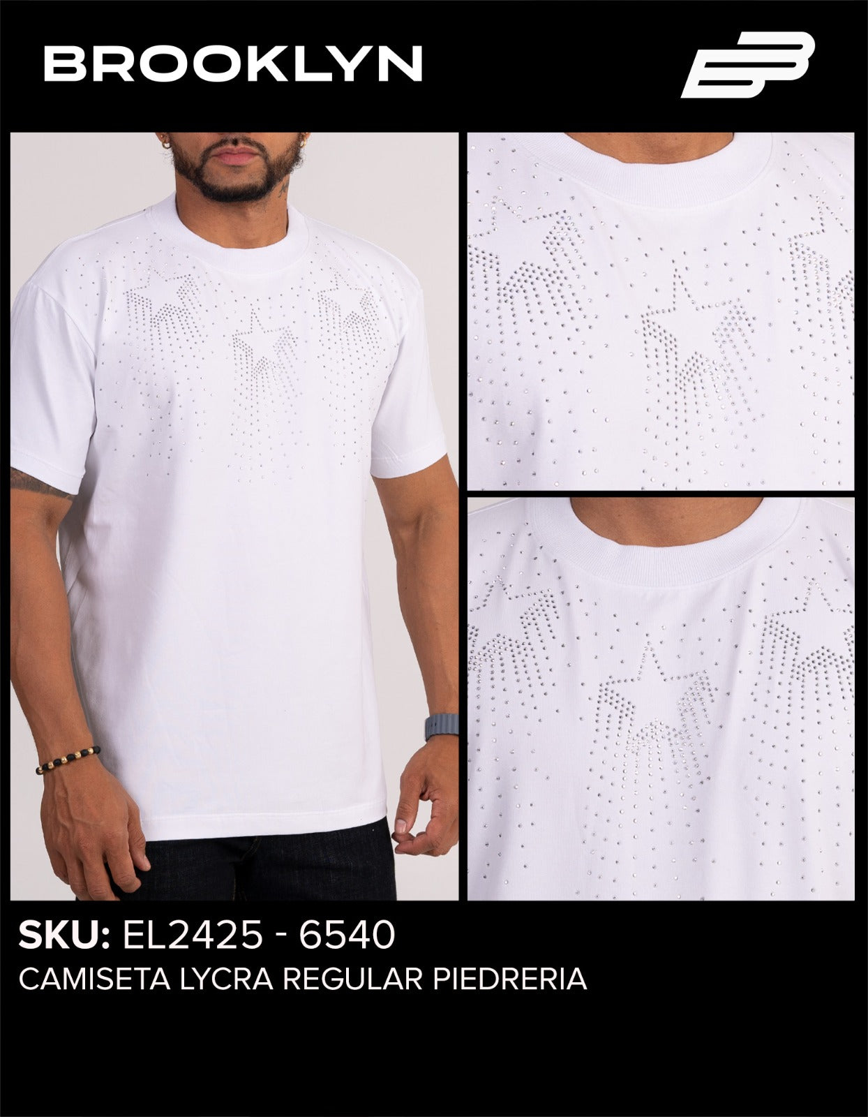 CAMISA ESTRELLAS PERLAS