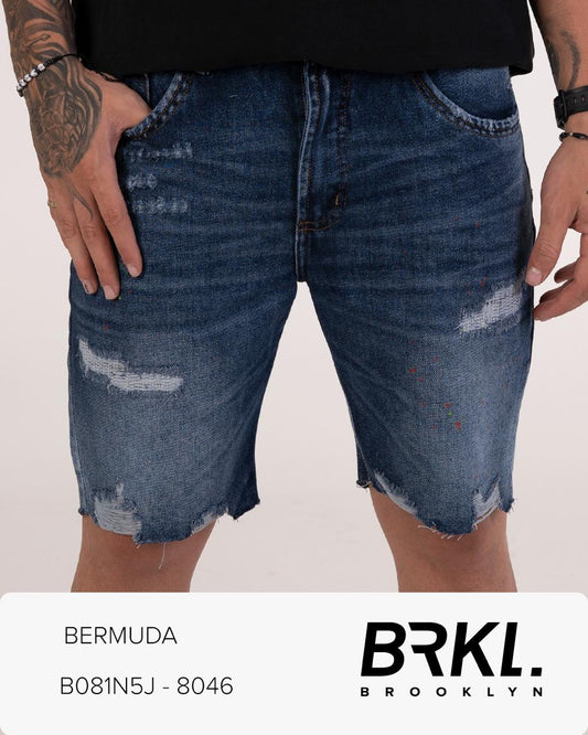 SHORT MEZCLILLA PINTADO