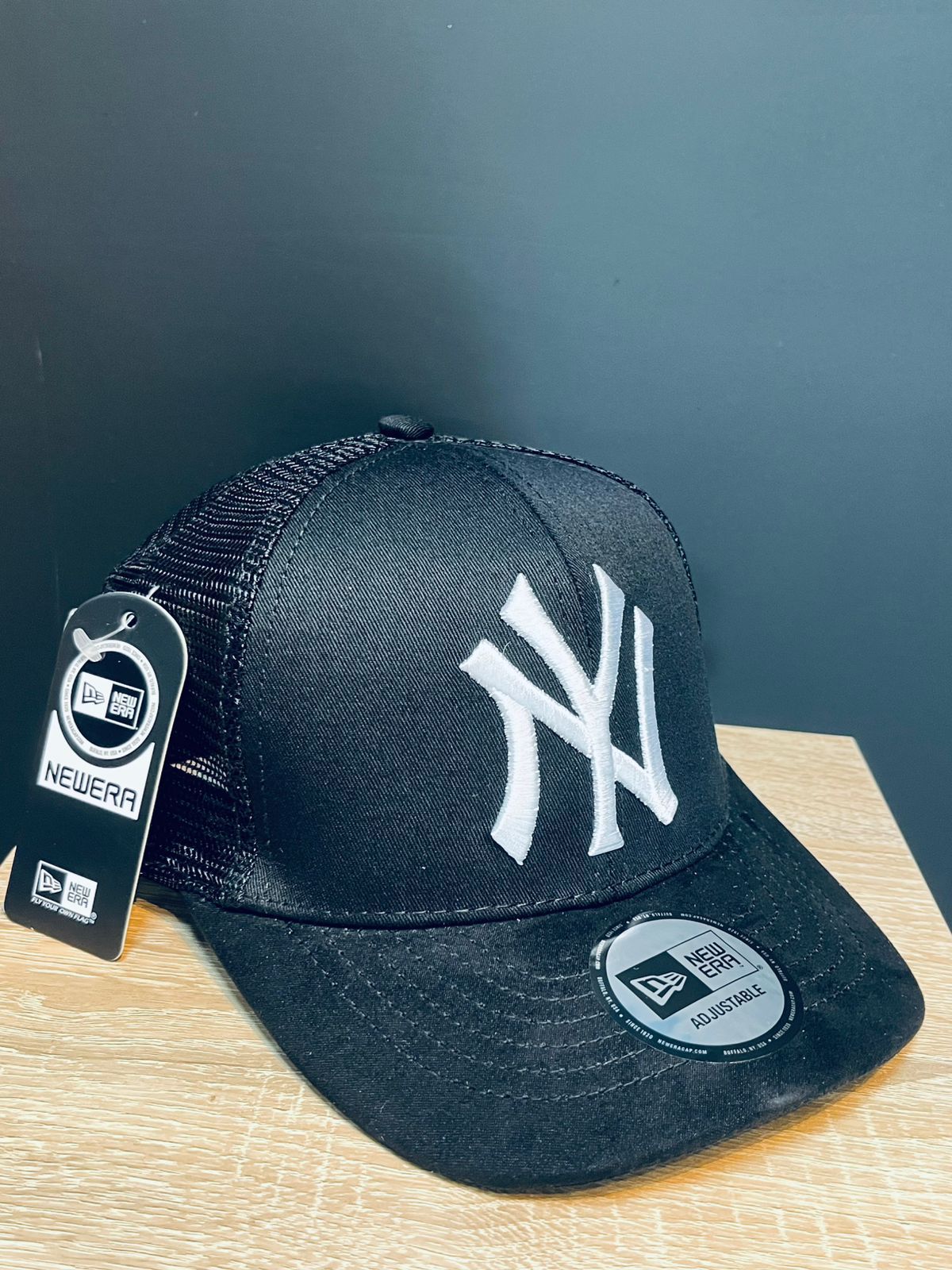 GORRA YANKEES BLACK DE MALLA