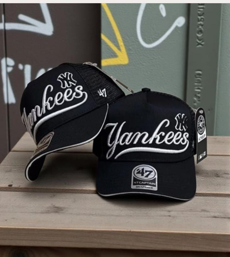 GORRA YANKEES BLACK