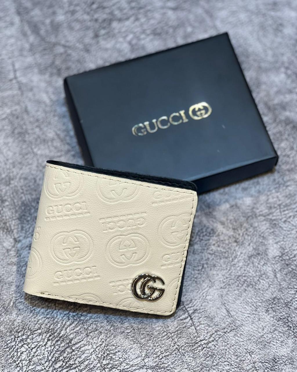 BILLETERA GUCCI BEIGE