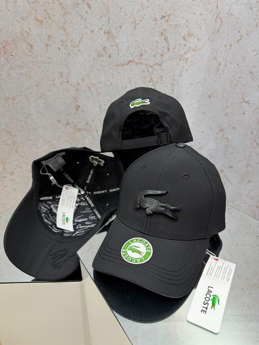 GORRA LACOSTE FULL BLACK