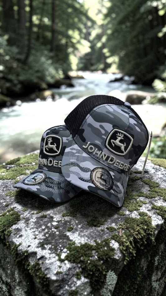 GORRA JHONDEERE CAMUFLADA