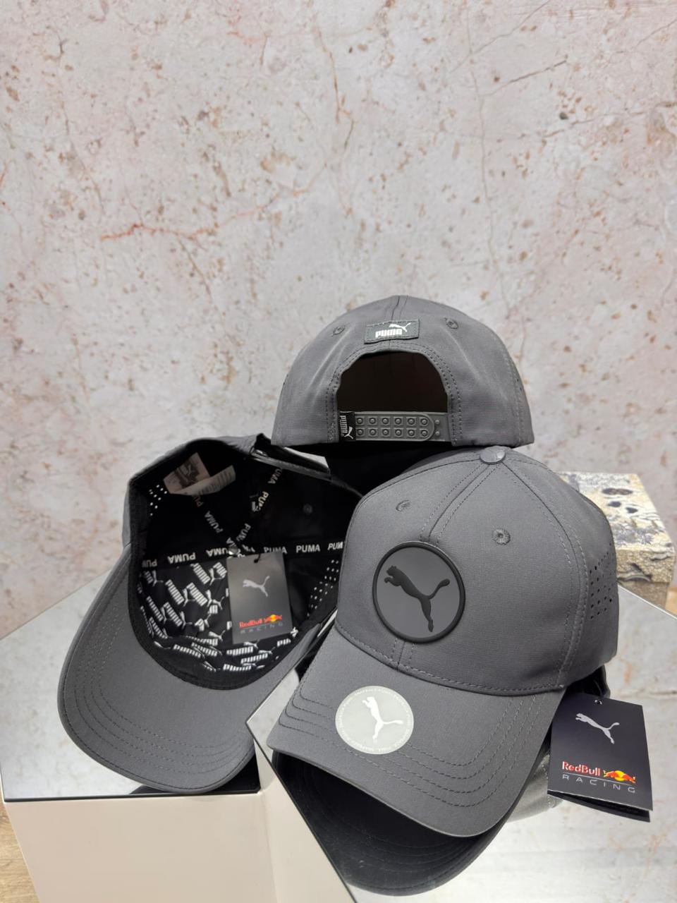 GORRA PUMA GRIS