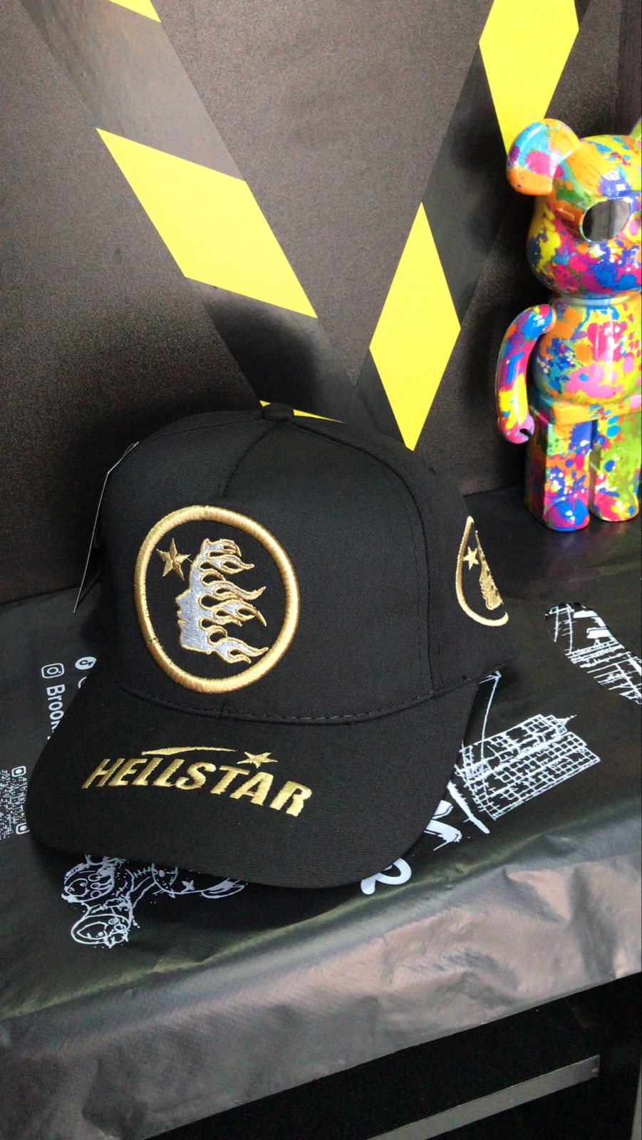 GORRA HELLSTAR BLACK