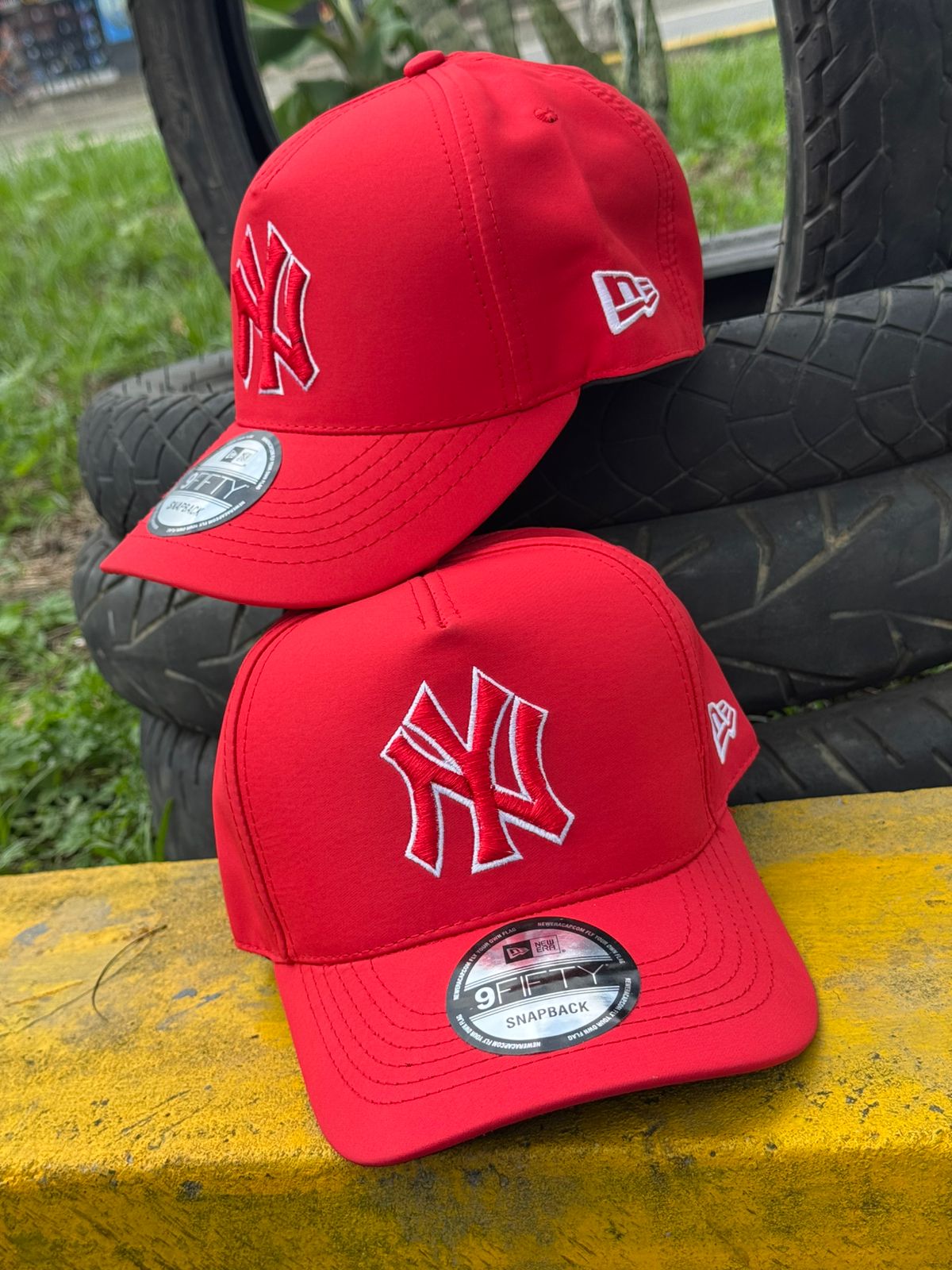 GORRA YANKEES RED