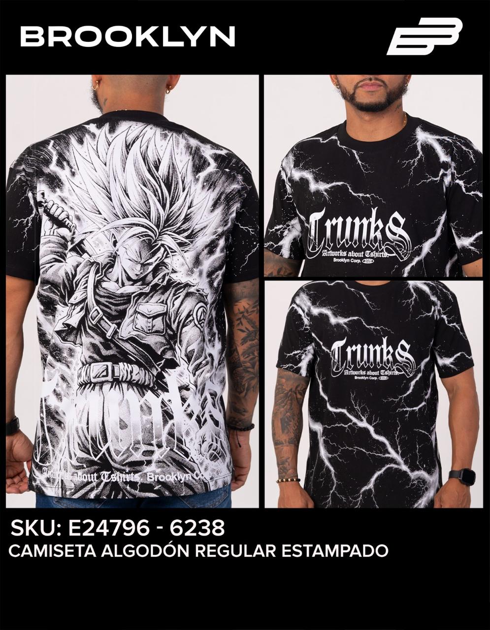 CAMISA TRUNKS SSJ
