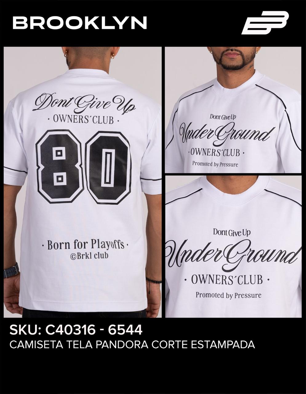 CAMISA WHITE 80