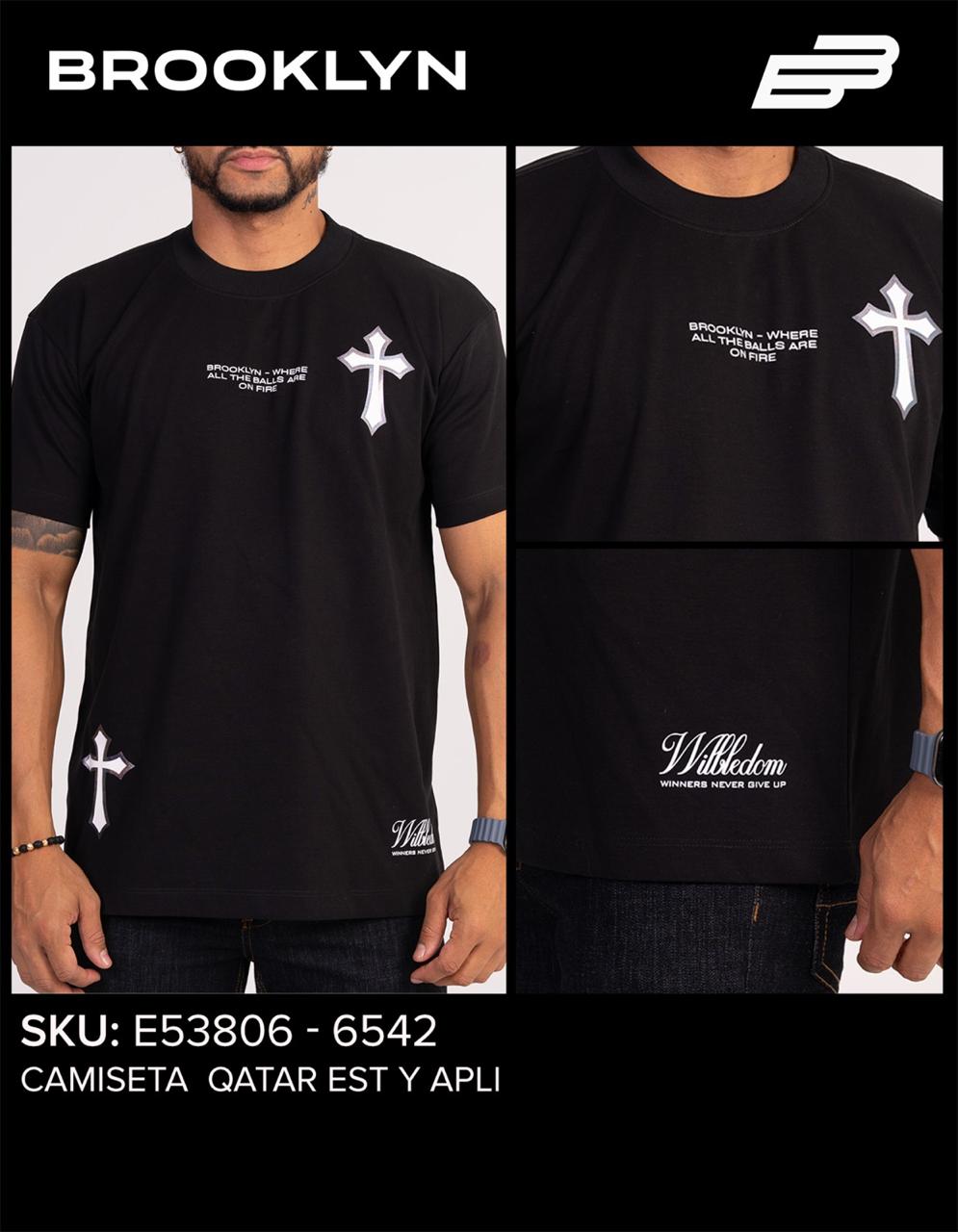 CAMISA BLACK CRUCES