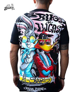 CAMISA BUGS Y LUCAS POP
