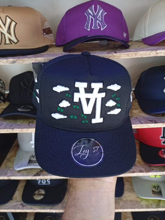 BK LOS ANGELES BELICA NEGRA CON BLANCO