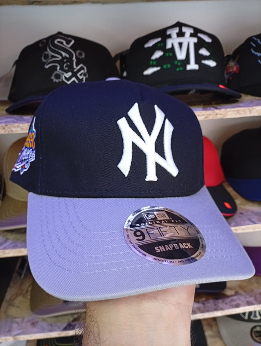 BK YANKEES NEGRO CON GRIS
