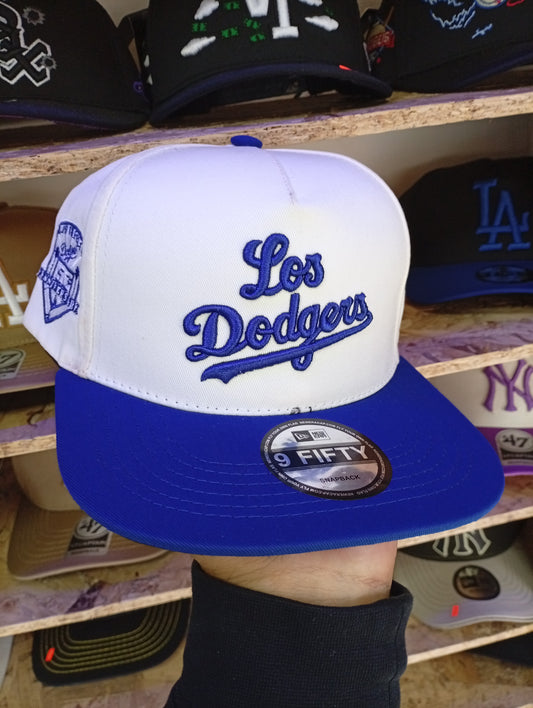BK LOS DODGERS BLANCO CON AZUL