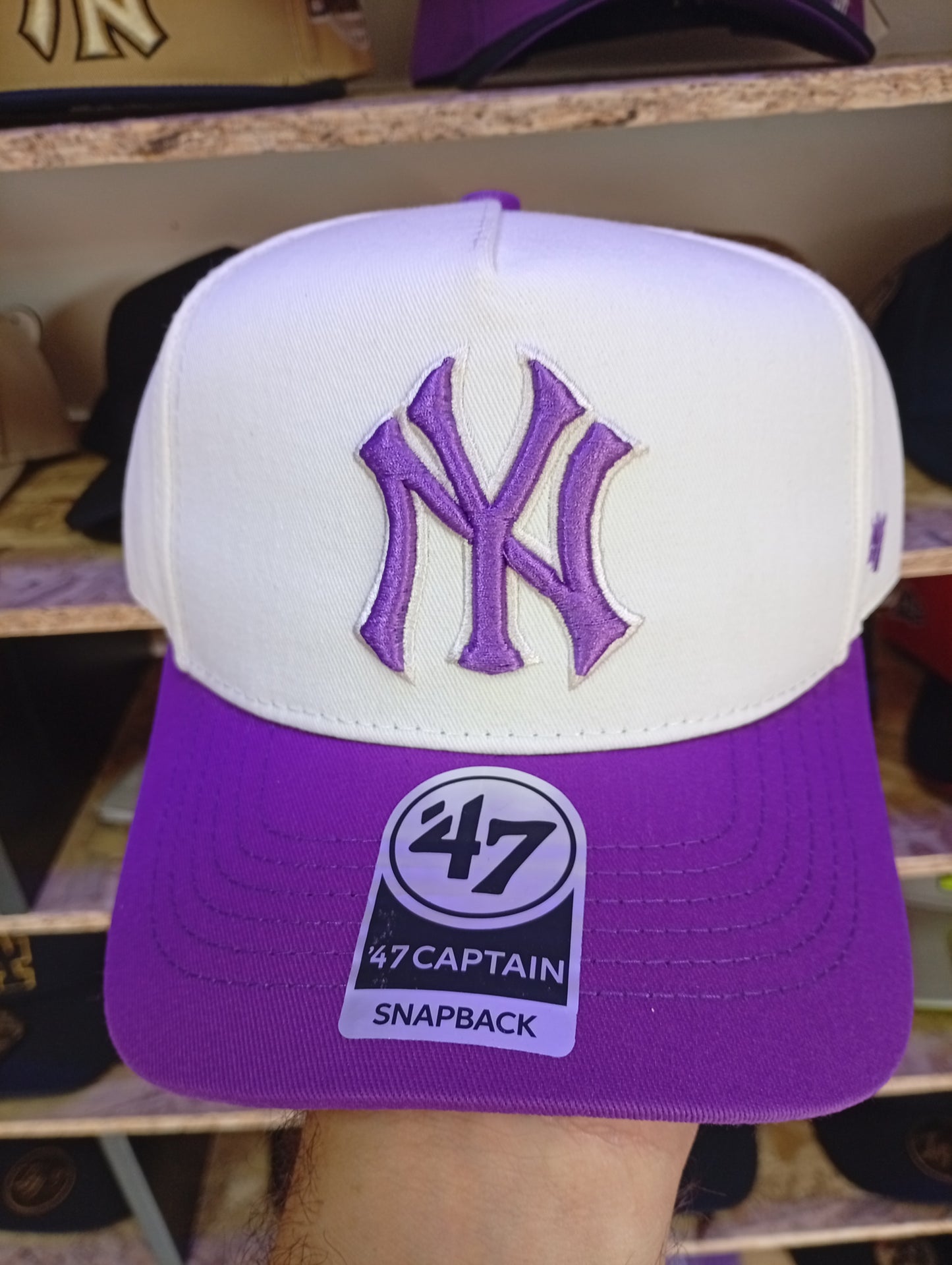 BK YANKEES BEIS PURPURA