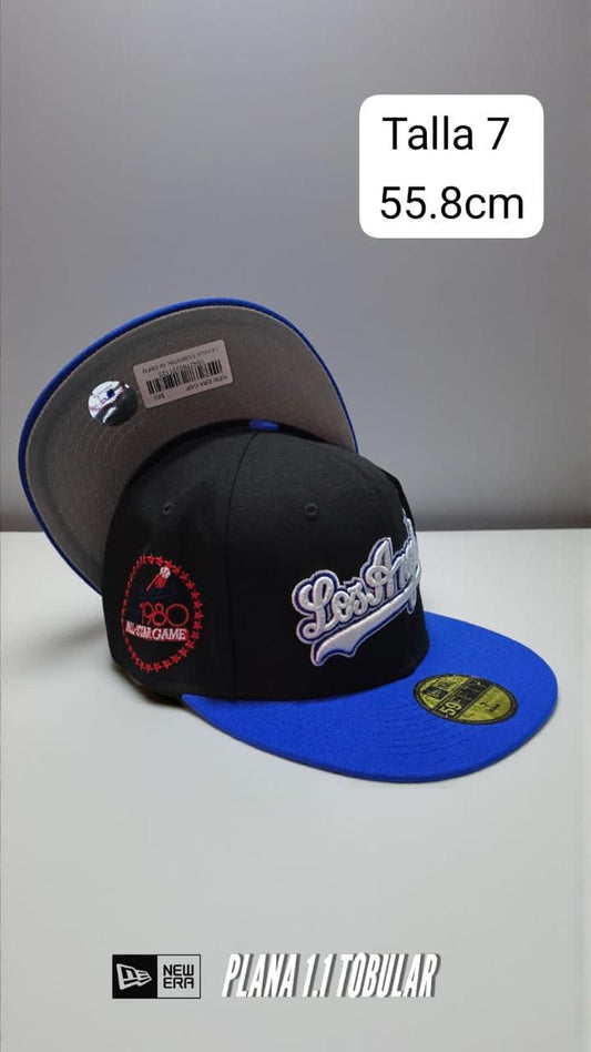 BK LOS ÁNGELES NEGRO CON AZUL