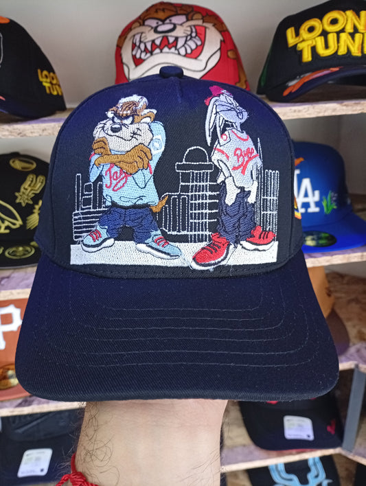 BK LOONEY TUNES NEGRA CON BLANCO