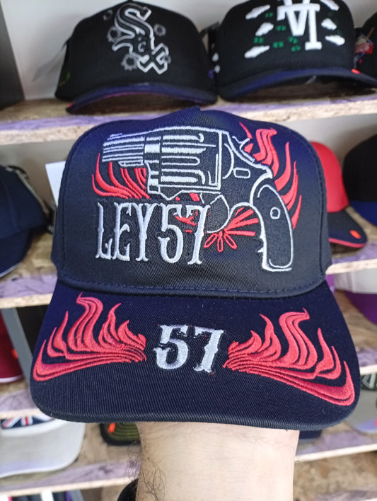 BK LEY 57 NEGRA CON ROJO