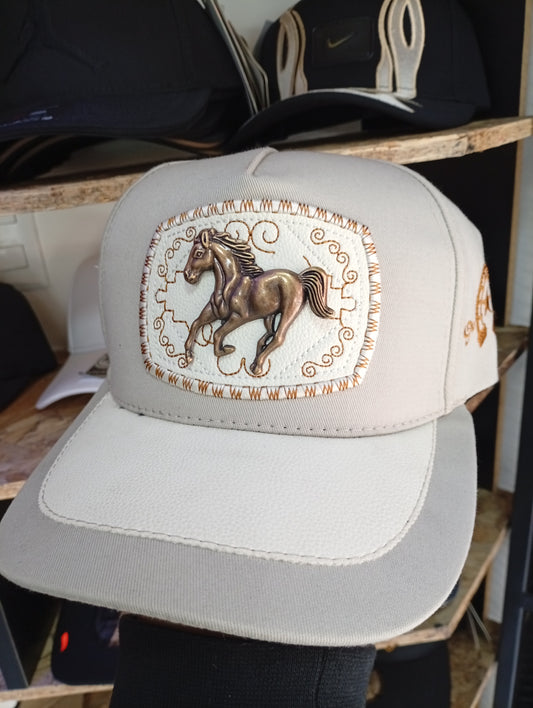 BK CABALLISTA PIN BEIGE CLARO