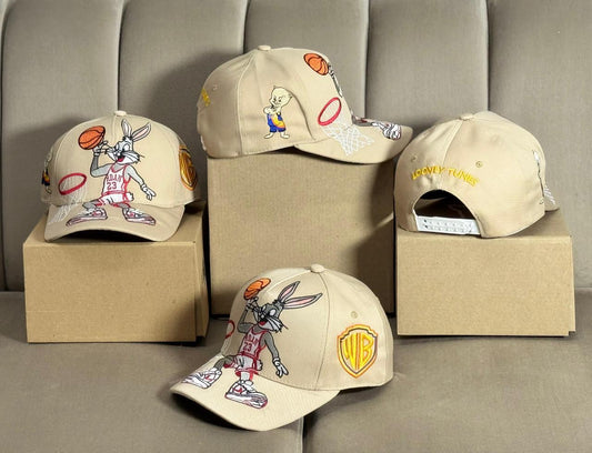 BK LOONEY TUNES BEIGE CON AMARILLO
